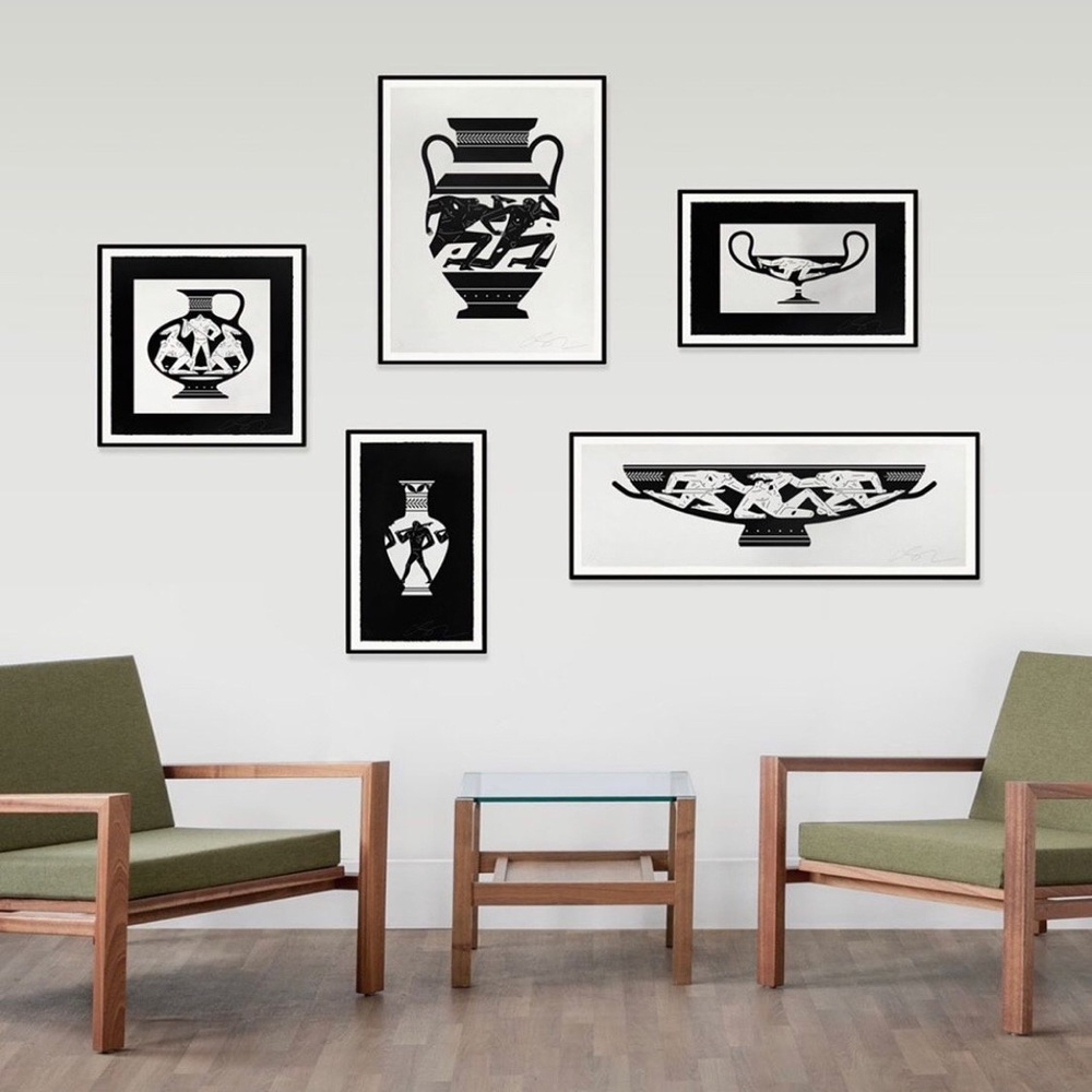 Sold Out Cleon Peterson Framed Print